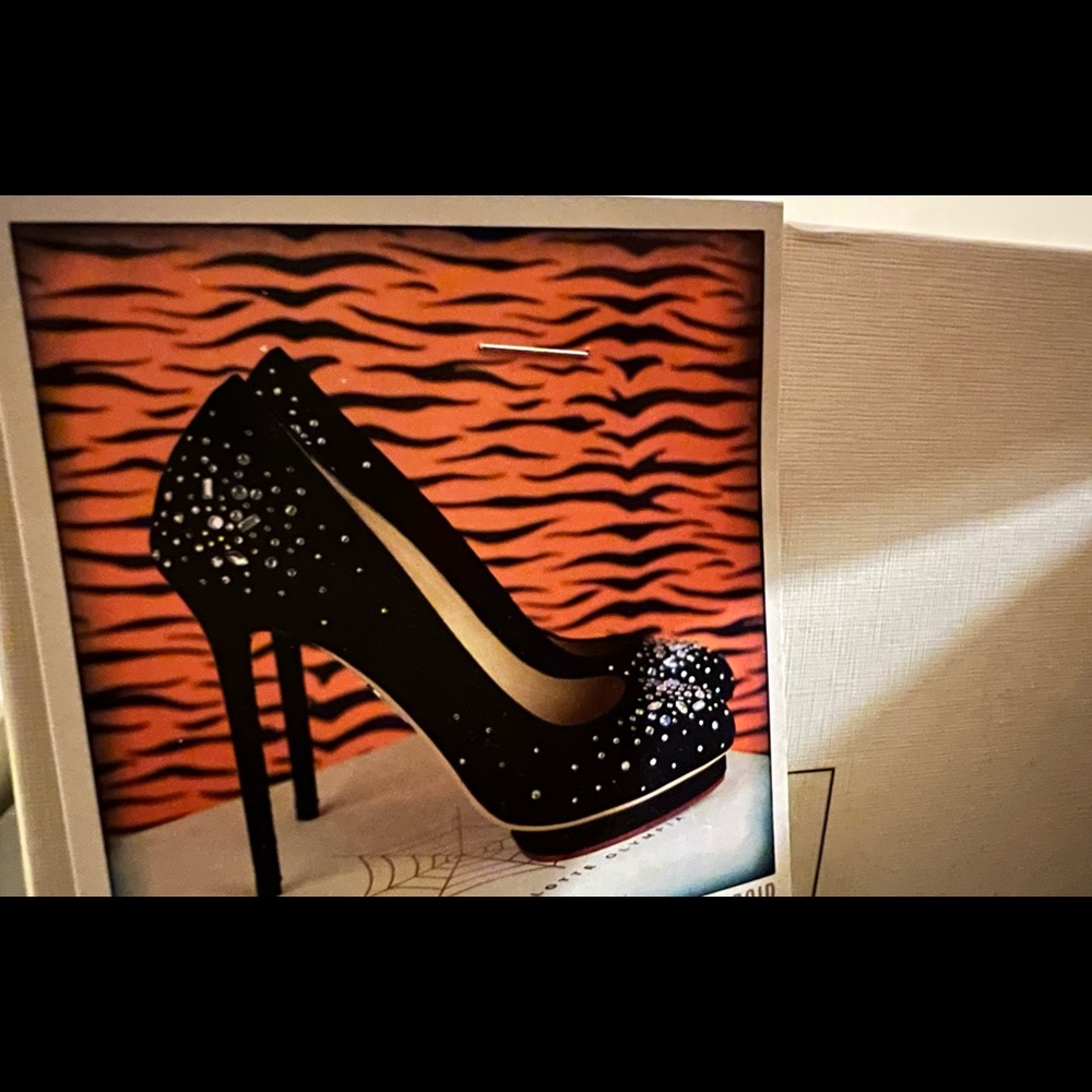Brand new Charlotte Olympia heels
